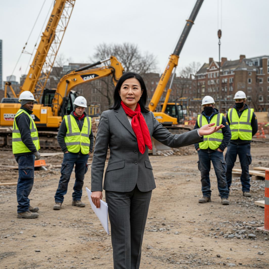 Senior manager on site in Essex