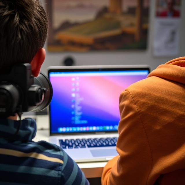 Laptop - student learning