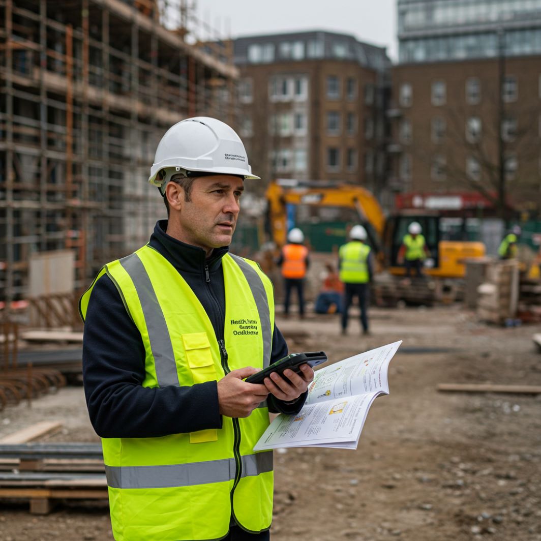Examiner on-site training students